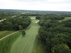 TPC Deere Run Aerial 11th Tree